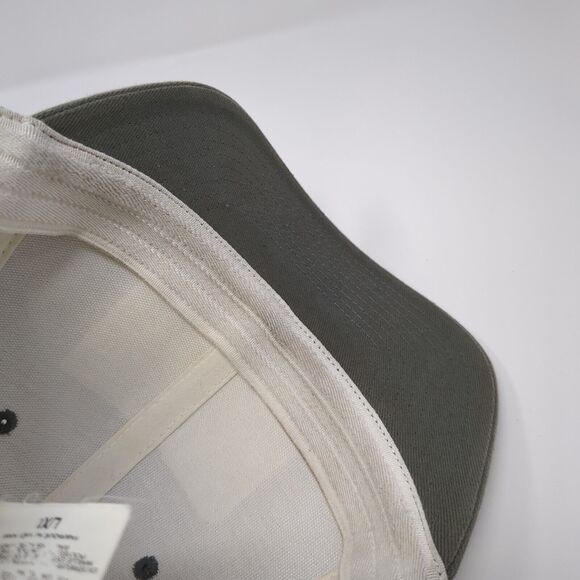 Columbia PFG Fish Flag Fitted Trucker Hat Gray L/XL Patriotic Mesh Back - Picture 7 of 8